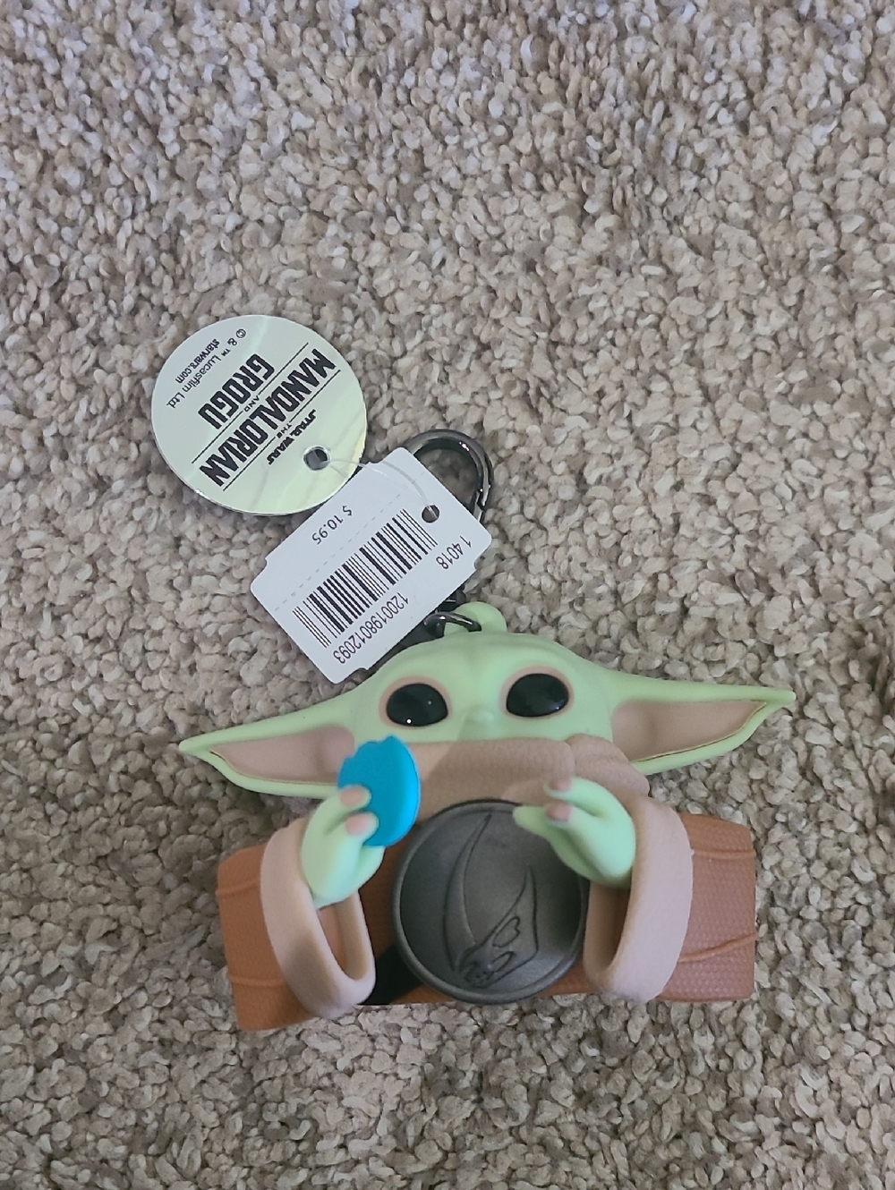 Grogu Snack Time Colllectable Tin & Pocketbac Holder B&BW + Star Wars - Picture 3 of 13